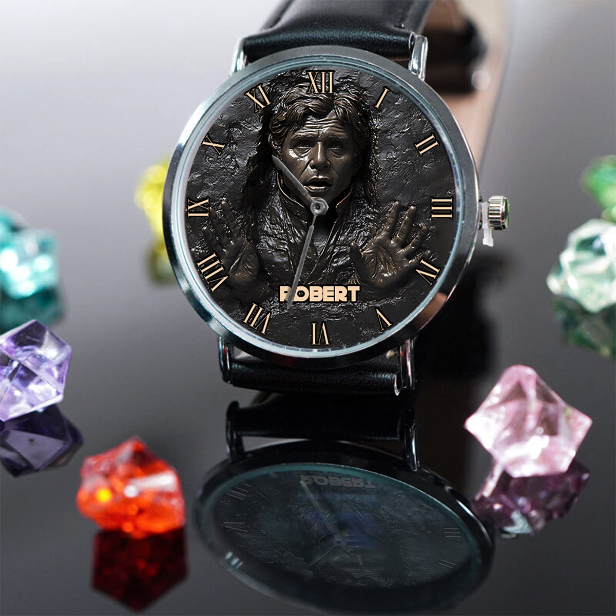 Frozen Timepiece - Personalized The Force Hand Watch