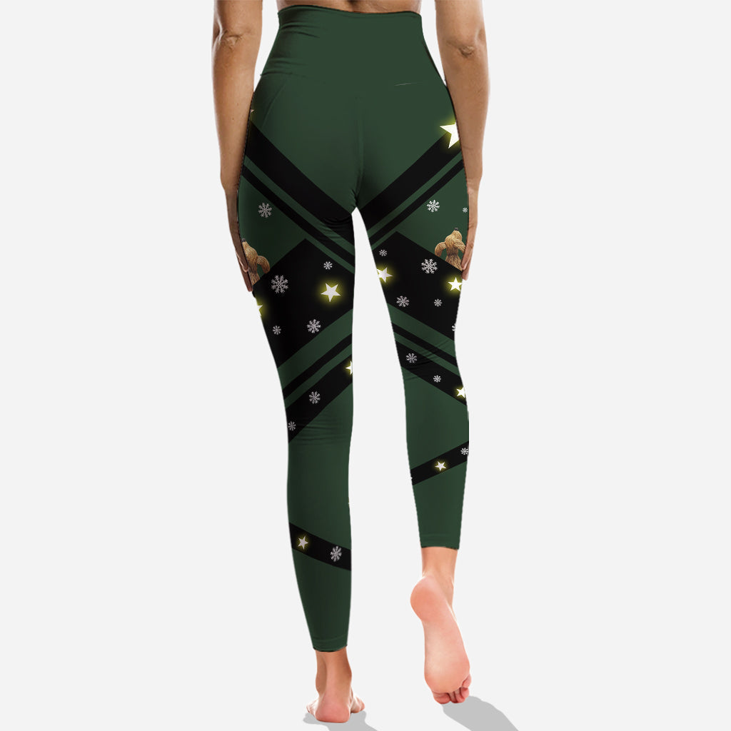 Merry Christmas - Personalized Stole Christmas Hoodie and Leggings