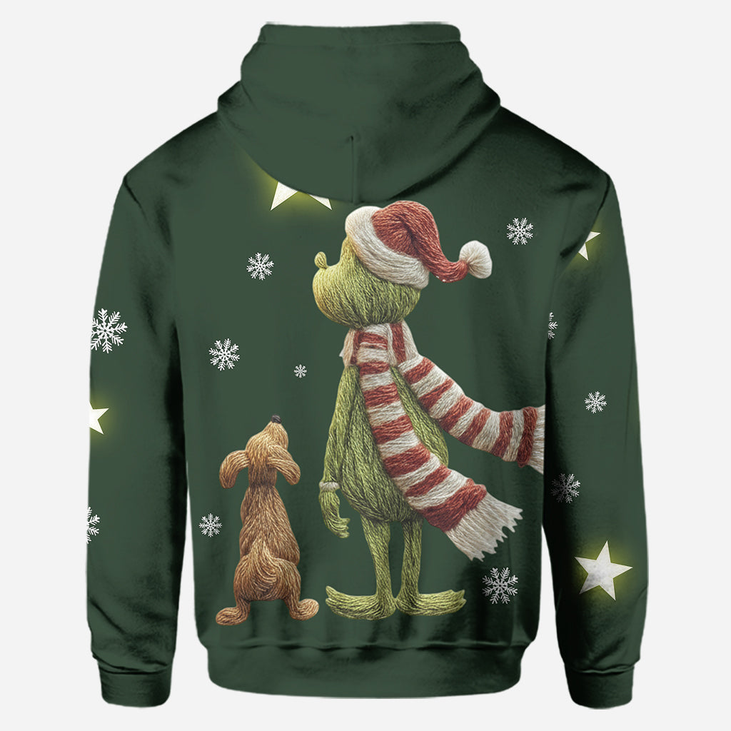 Merry Christmas - Personalized Stole Christmas Hoodie and Leggings