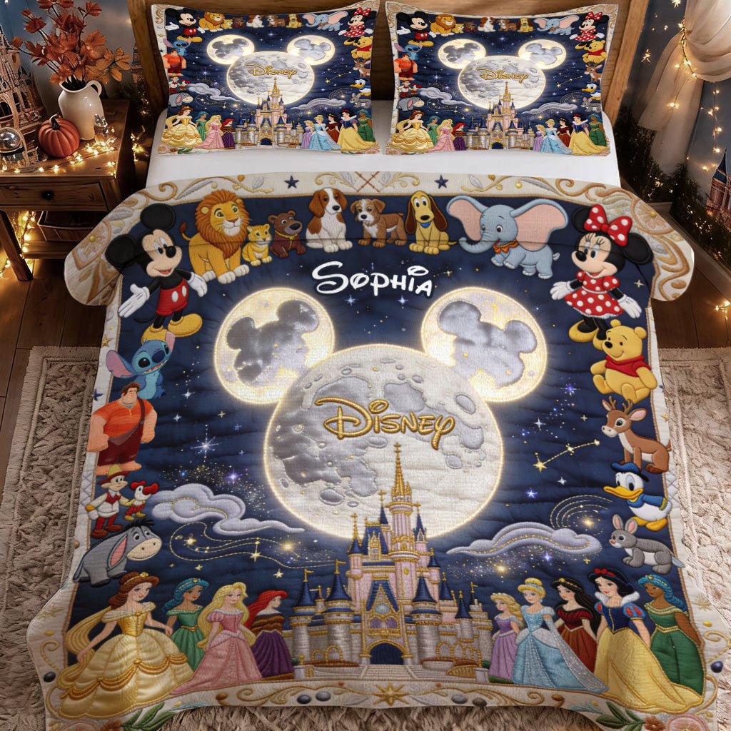 Believe In Magic - Personalized Dream Trip Quilt Set