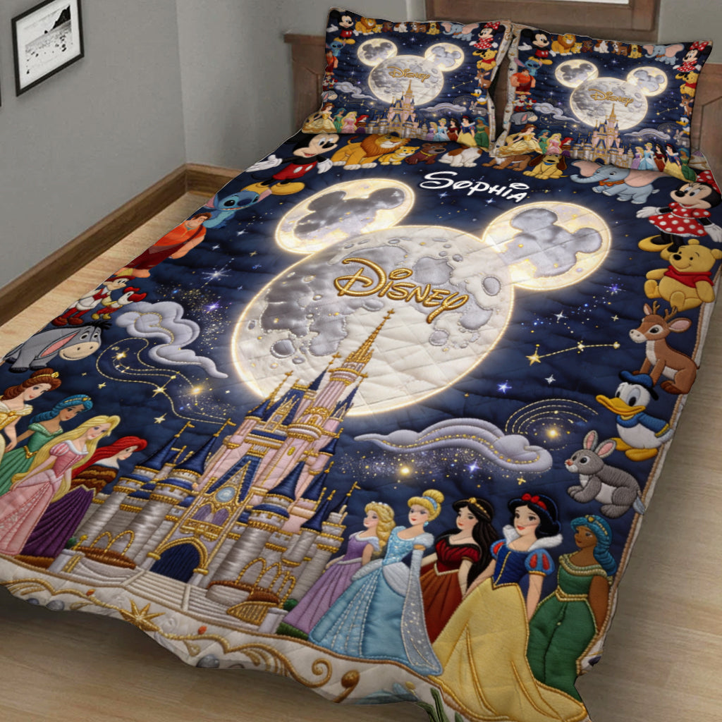 Believe In Magic - Personalized Dream Trip Quilt Set