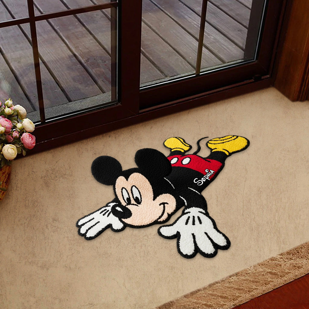 Cute Mouse - Personalized Mouse Shaped Doormat/ Rug