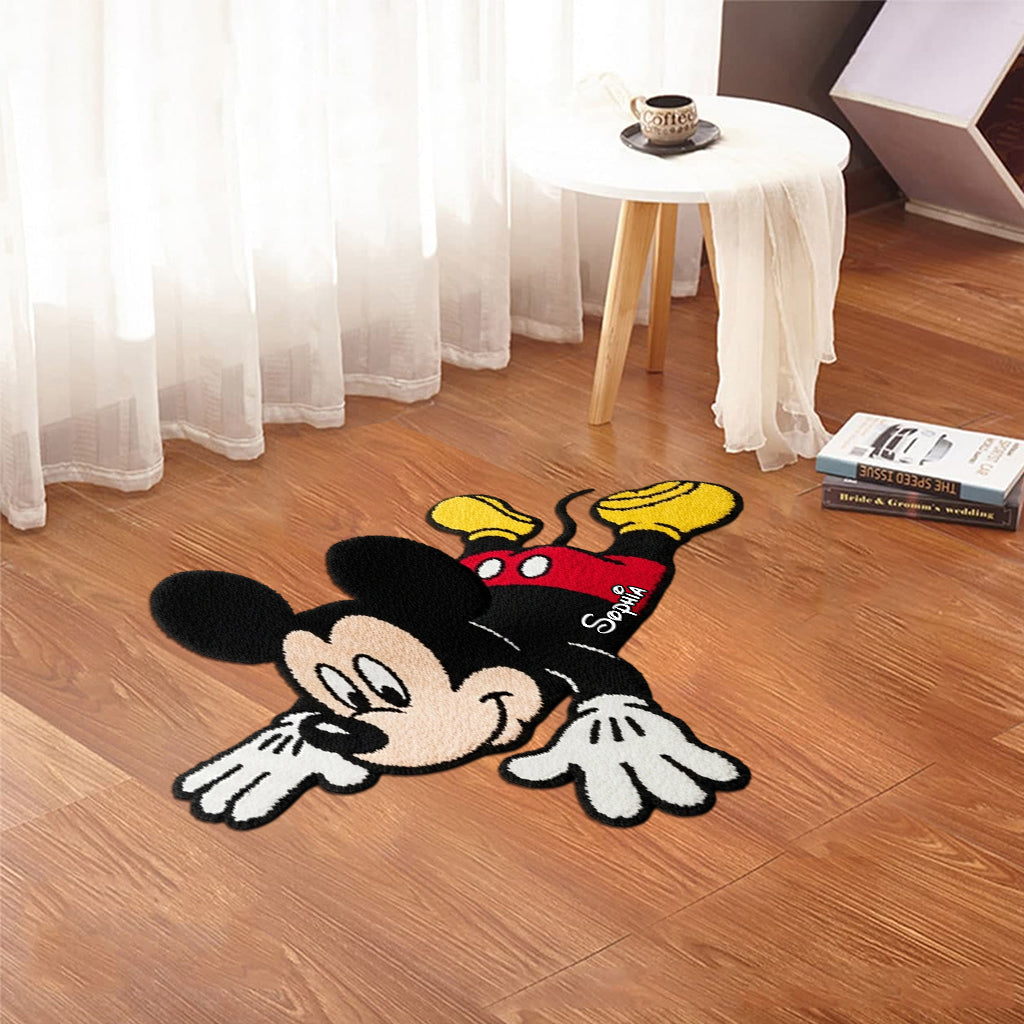 Cute Mouse - Personalized Mouse Shaped Doormat/ Rug