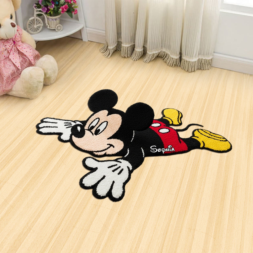 Cute Mouse - Personalized Mouse Shaped Doormat/ Rug