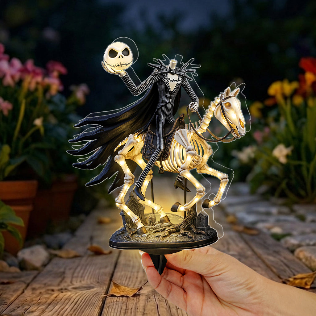 Headless Horseman - Personalized Nightmare Solar Acrylic Light