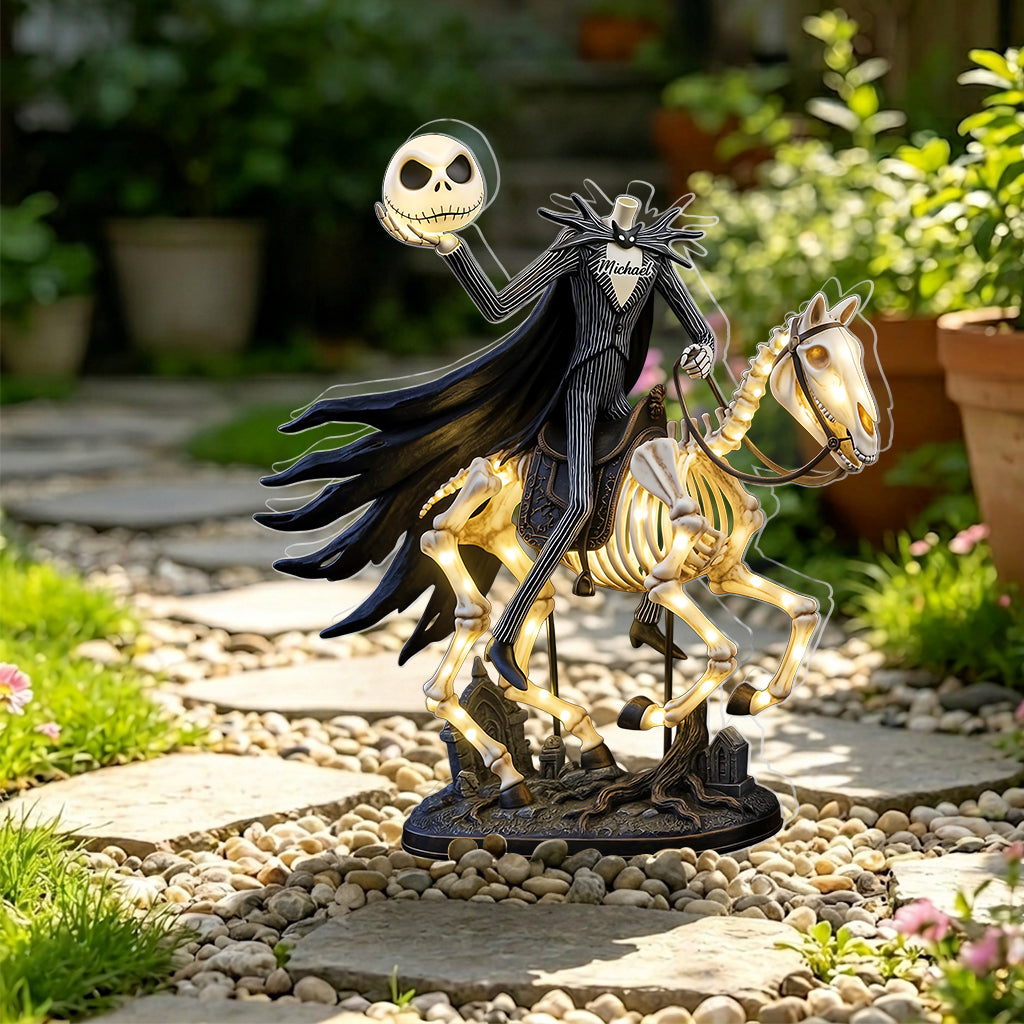 Headless Horseman - Personalized Nightmare Solar Acrylic Light