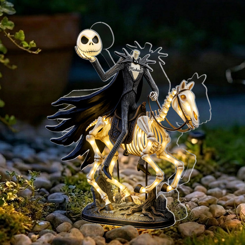 Headless Horseman - Personalized Nightmare Solar Acrylic Light