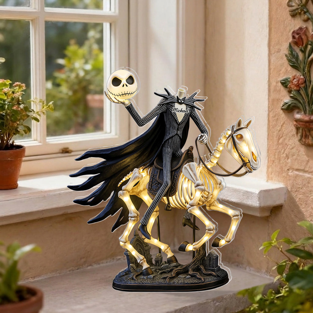 Headless Horseman - Personalized Nightmare Solar Acrylic Light