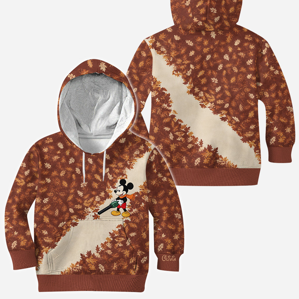 Autumn Leaf - Personalized Mouse All Over Shirt