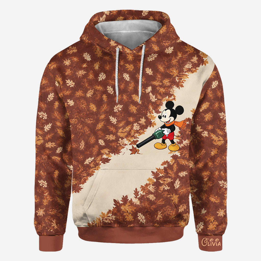Autumn Leaf - Personalized Mouse All Over Shirt