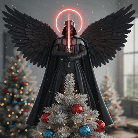Merry Christmas - The Force LED Light Tree Topper