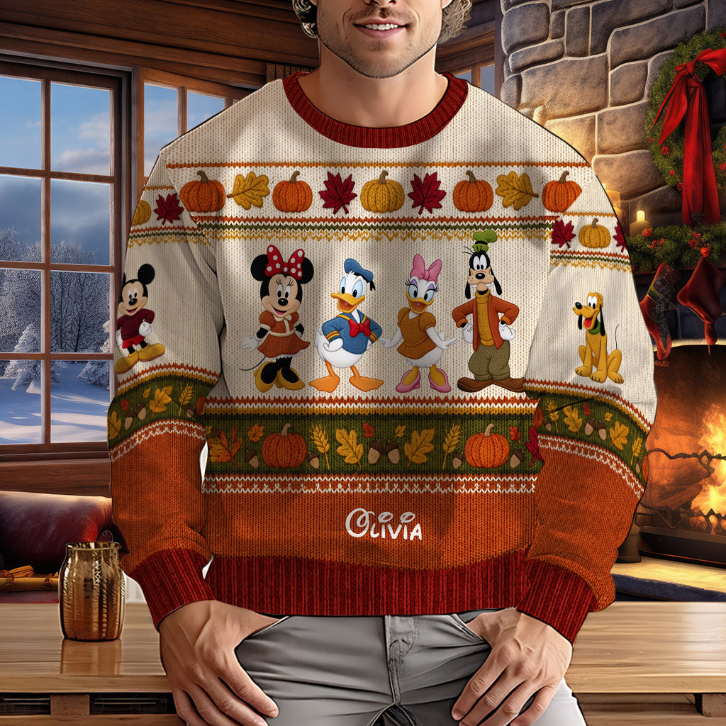 Best Season Of The Year - Personalized Mouse Ugly Sweater