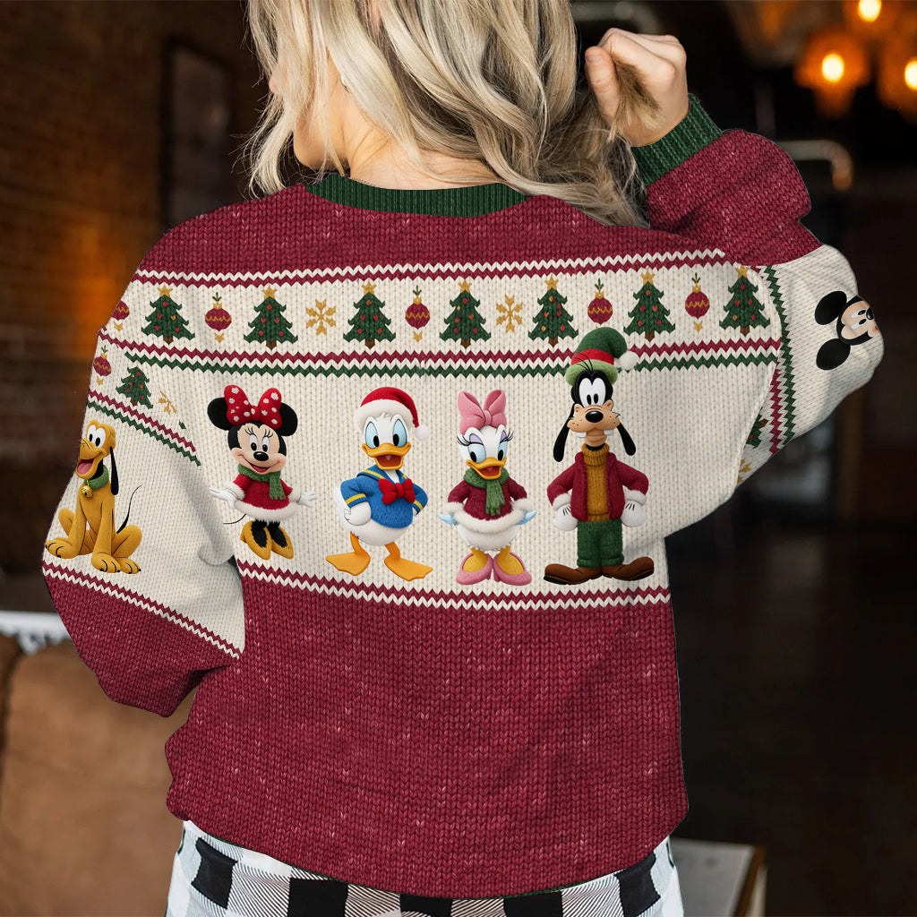 Best Season Of The Year - Personalized Mouse Ugly Sweater