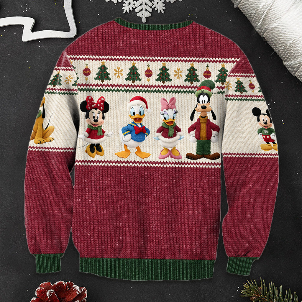 Best Season Of The Year - Personalized Mouse Ugly Sweater
