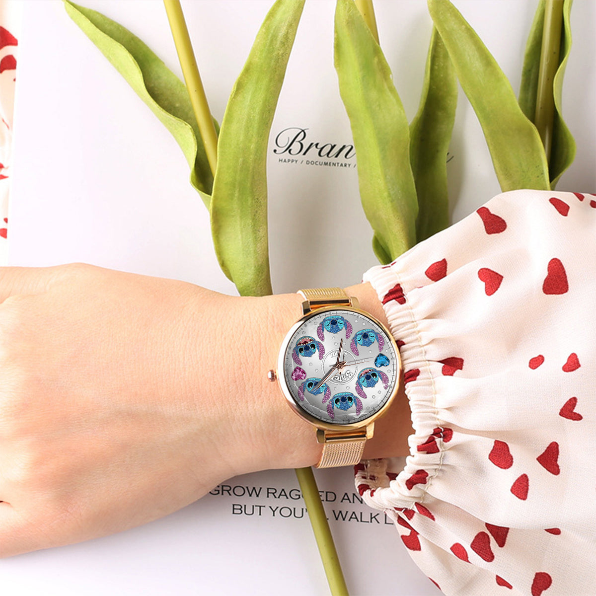 Magical World - Personalized Mouse Women Hand Watch
