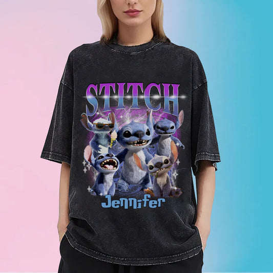 Ohana Means Family - Personalized Ohana Wash T-shirt