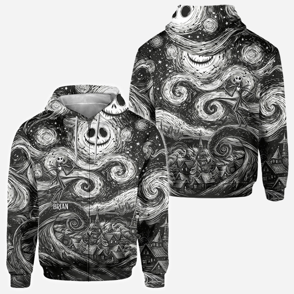 Starry Nightmare - Personalized Nightmare All Over Shirt