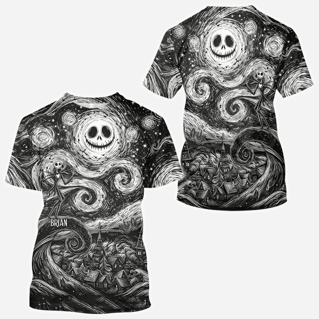 Starry Nightmare - Personalized Nightmare All Over Shirt