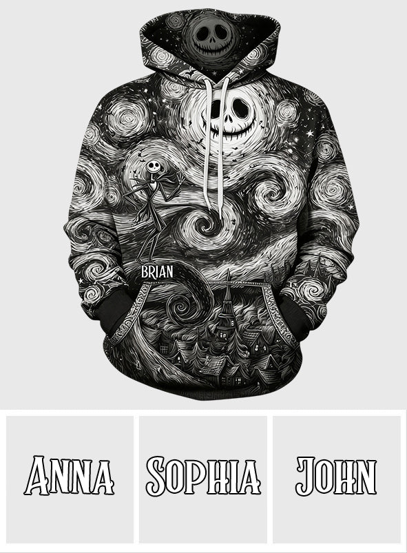 Starry Nightmare - Personalized Nightmare All Over Shirt