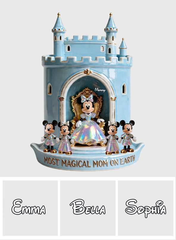 Most Magical Mom - Personalized Mouse Acrylic Pot