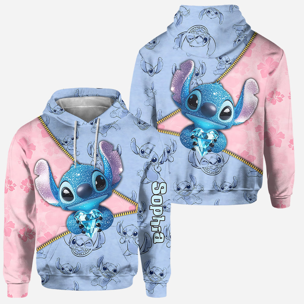 Ohana Means Family - Personalized Ohana Hoodie and Leggings