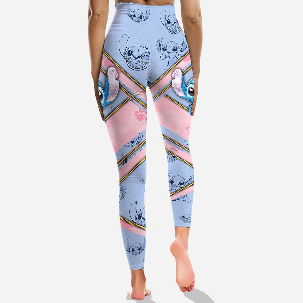 Ohana Means Family - Personalized Ohana Hoodie and Leggings
