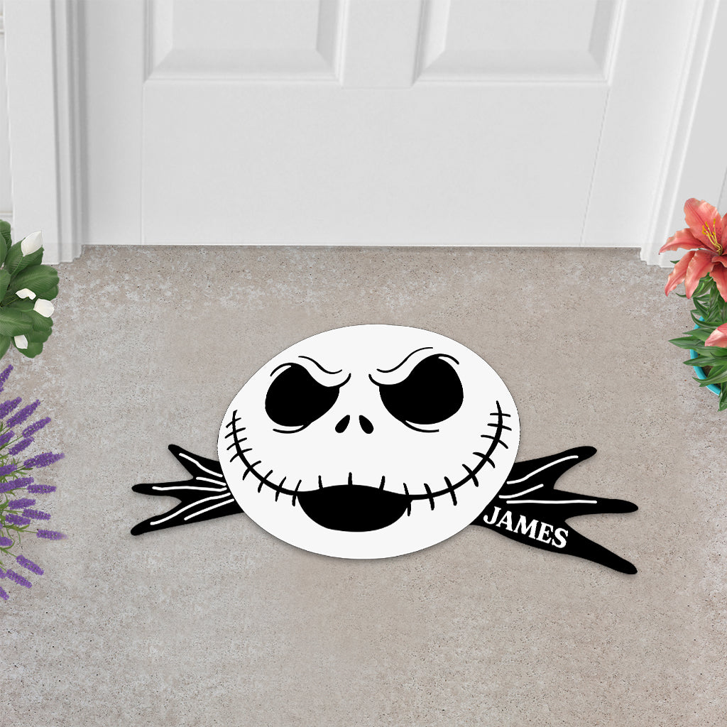 Happy Jack - Personalized Nightmare Shaped Doormat/ Rug