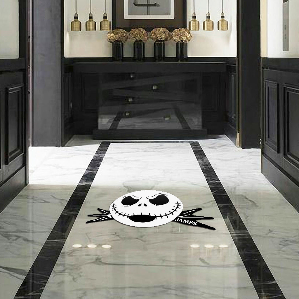 Happy Jack - Personalized Nightmare Shaped Doormat/ Rug