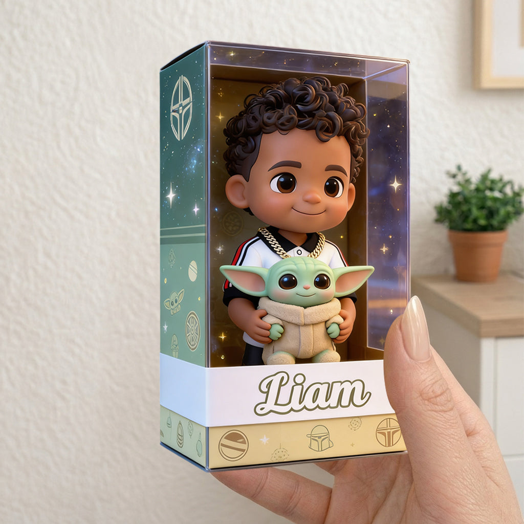 Cute Baby - Personalized The Force Acrylic Display Box