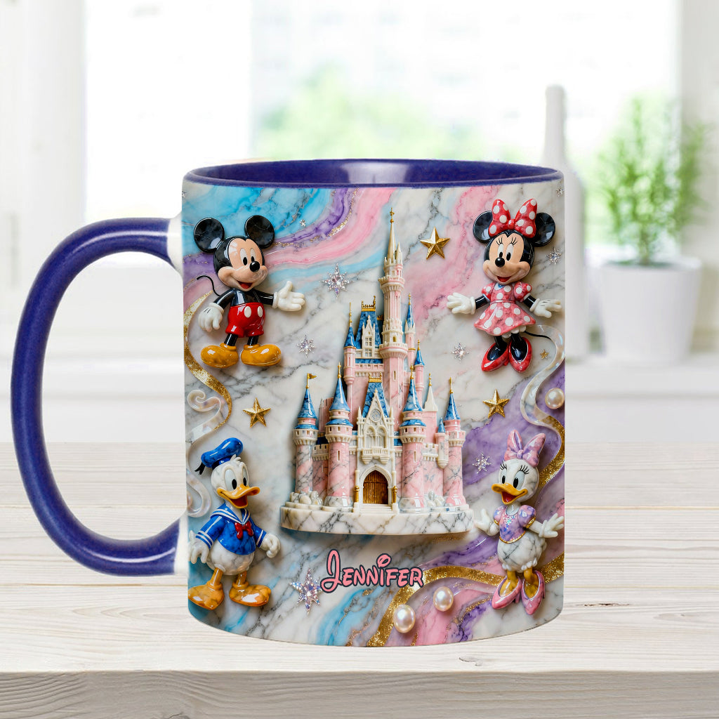 Magical Friends - Personalized Mouse Accent Mug & Coaster