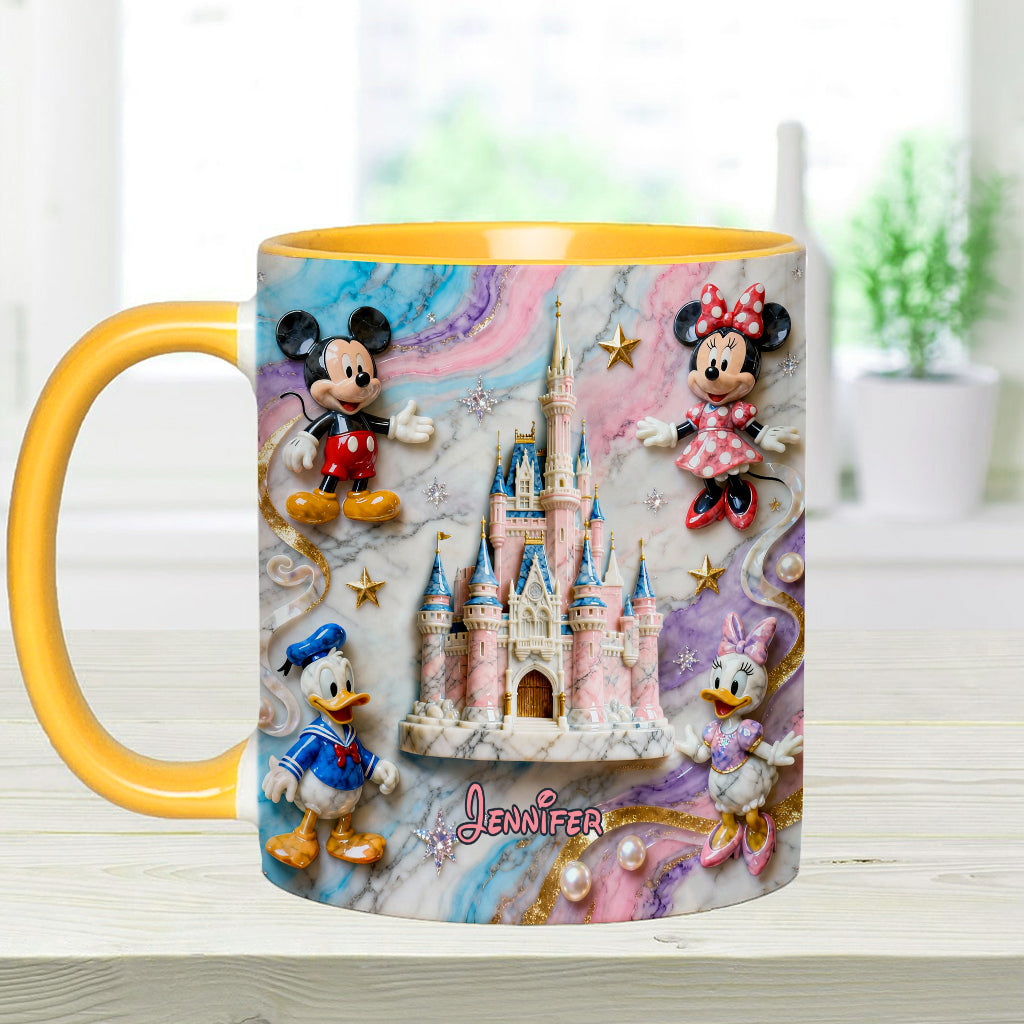 Magical Friends - Personalized Mouse Accent Mug & Coaster