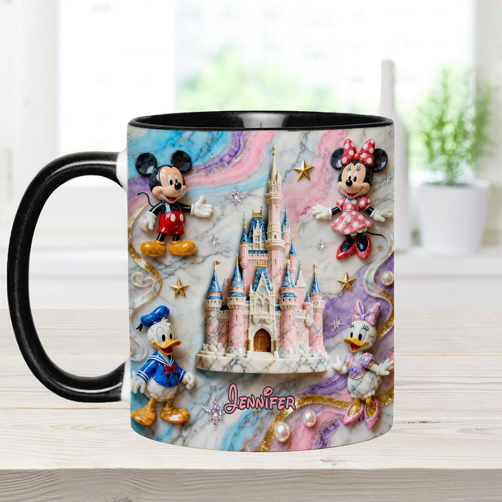 Magical Friends - Personalized Mouse Accent Mug & Coaster