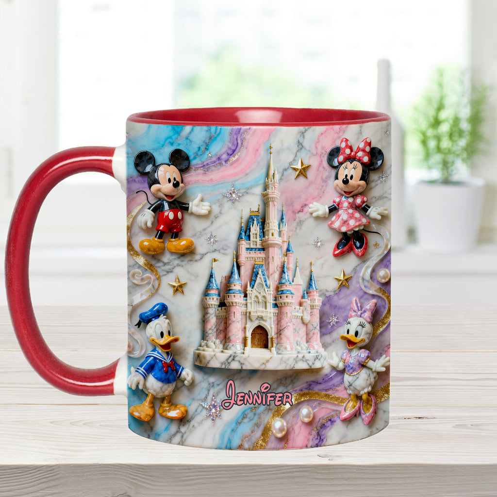 Magical Friends - Personalized Mouse Accent Mug & Coaster