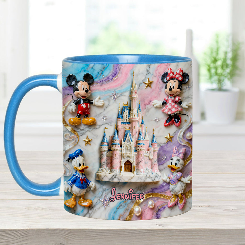 Magical Friends - Personalized Mouse Accent Mug & Coaster