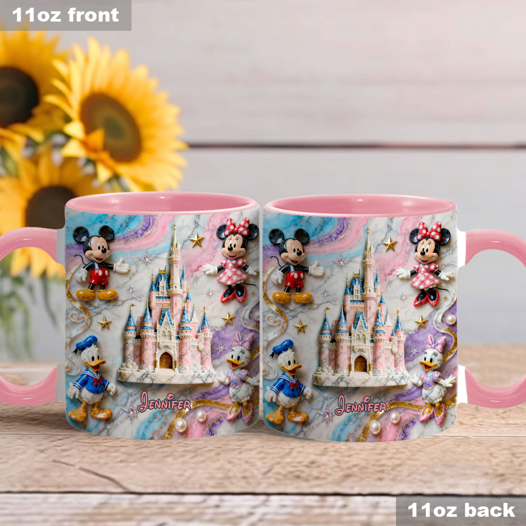 Magical Friends - Personalized Mouse Accent Mug & Coaster