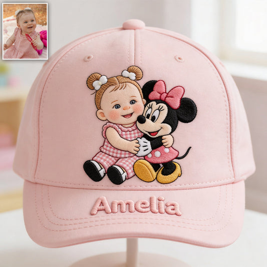 Kid Cap Custom Any Photo, Any Character - Magical Friends - Personalized Mouse Classic Cap