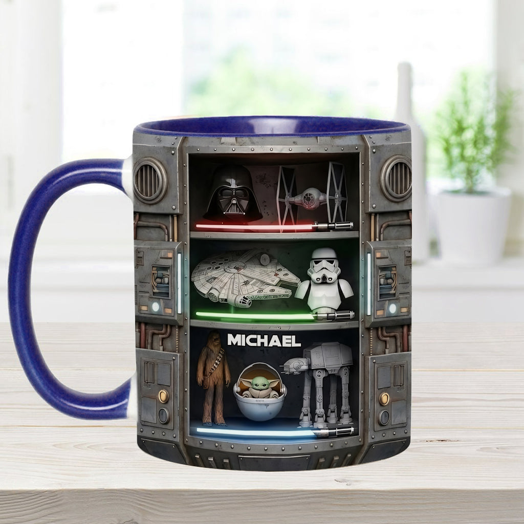 The Force - Personalized The Force Accent Mug & Coaster
