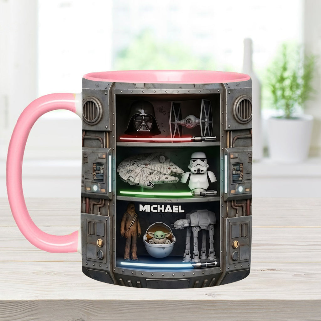 The Force - Personalized The Force Accent Mug & Coaster
