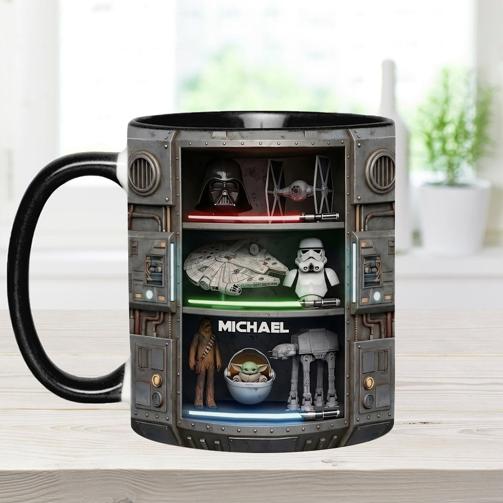 The Force - Personalized The Force Accent Mug & Coaster