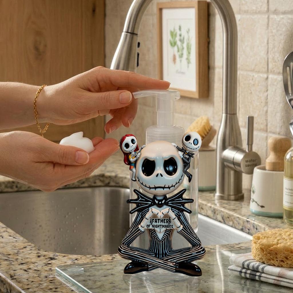 Father, Mother Of Nightmare - Personalized Nightmare Soap Dispenser