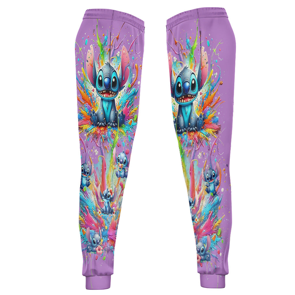 Colorful Ohana - Personalized Ohana Hoodie and Sweatpants