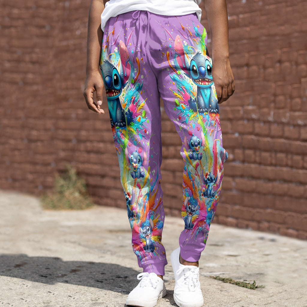 Colorful Ohana - Personalized Ohana Hoodie and Sweatpants