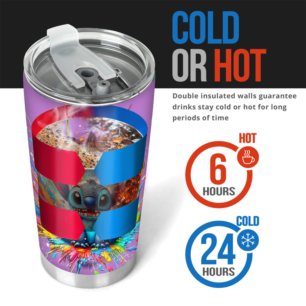Colorful Ohana - Personalized Ohana Tumbler