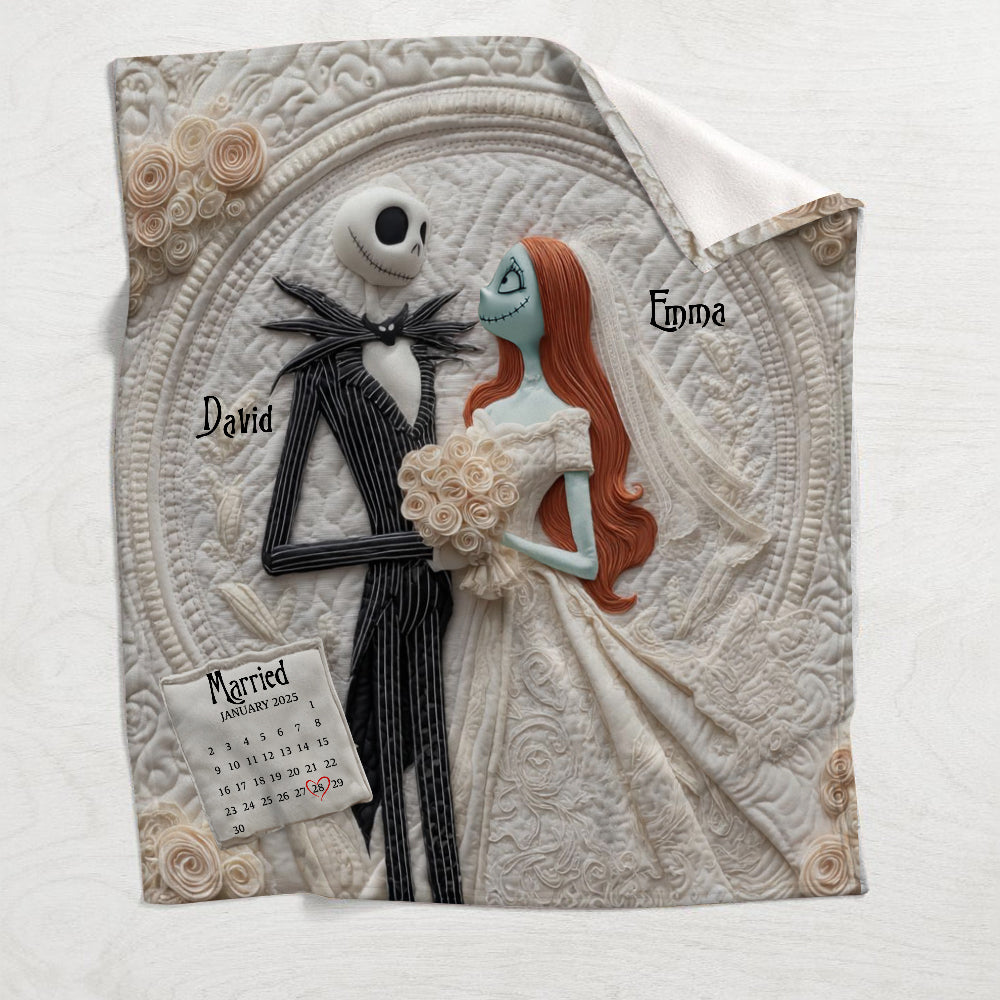 Till Death Do Us Part - Personalized Nightmare Blanket