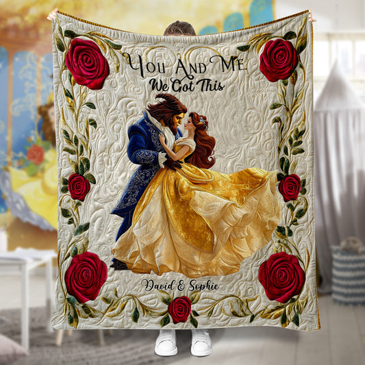 I Love You - Personalized Mouse Blanket