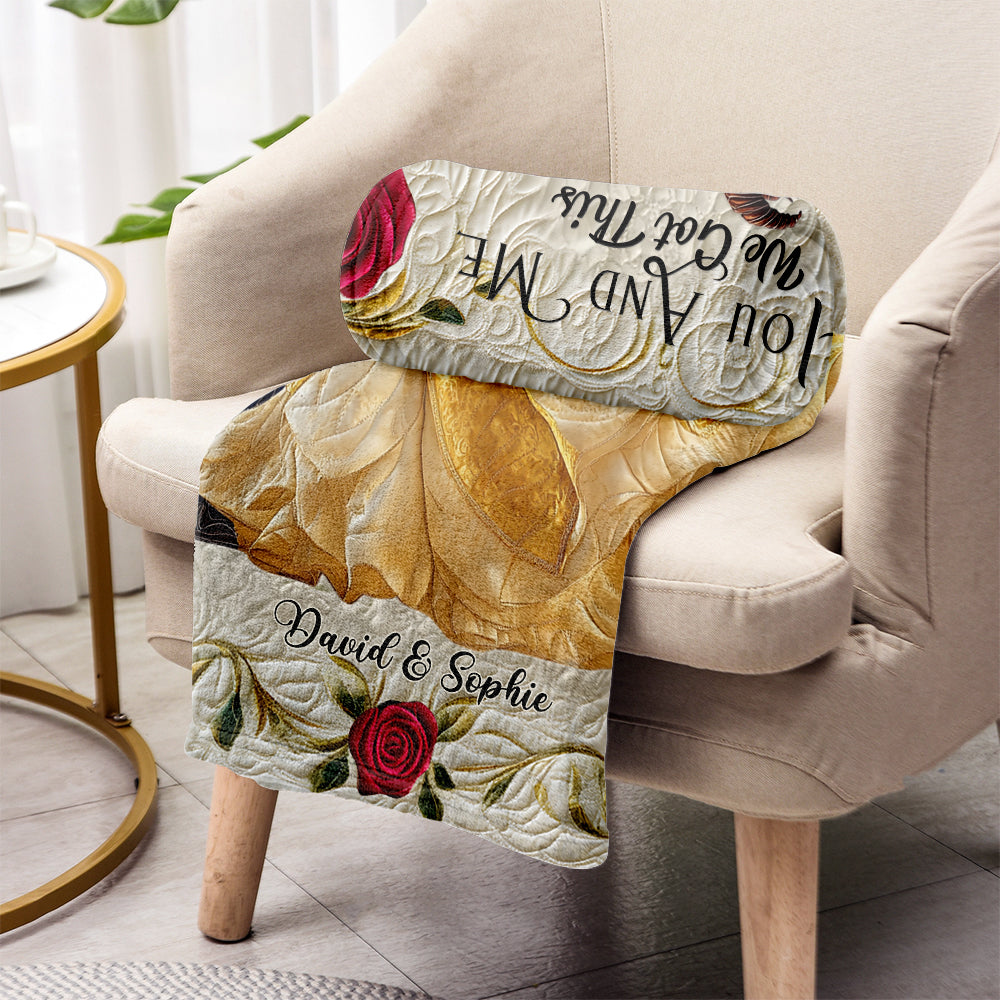 I Love You - Personalized Mouse Blanket