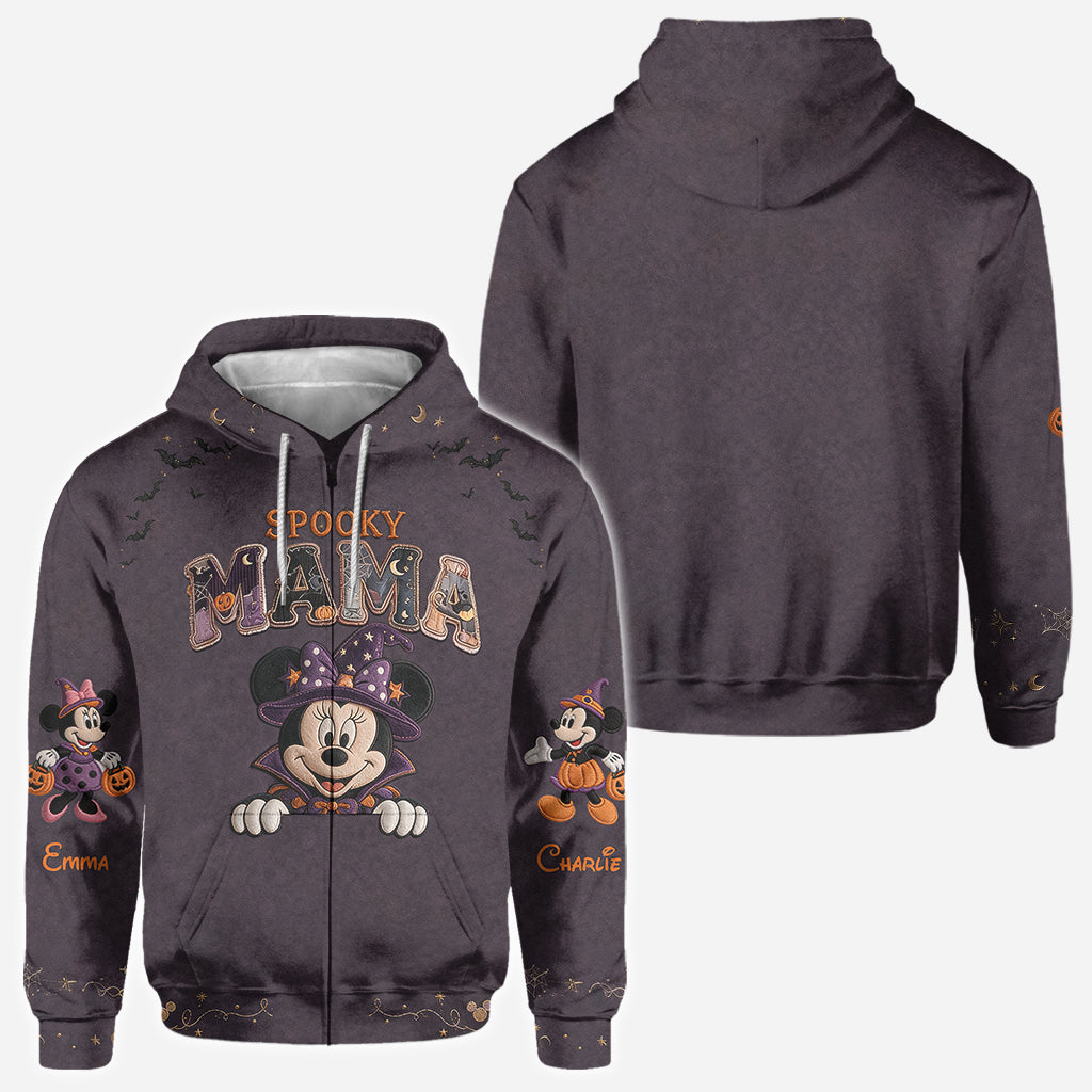 Spooky Mama - Personalized Mouse All Over Shirt