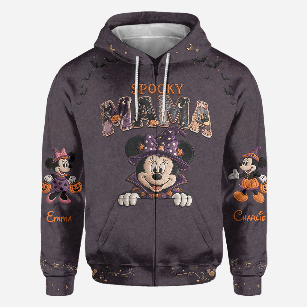Spooky Mama - Personalized Mouse All Over Shirt