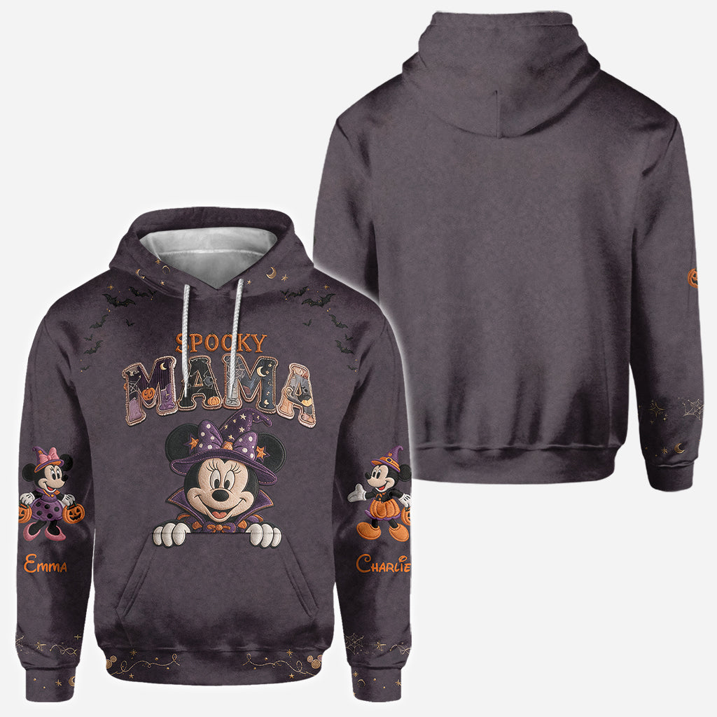 Spooky Mama - Personalized Mouse All Over Shirt