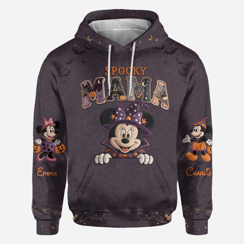 Spooky Mama - Personalized Mouse All Over Shirt